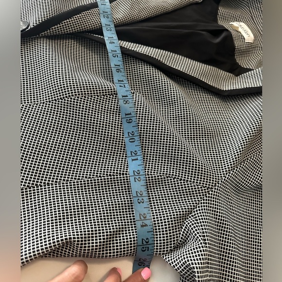 Brand: Calvin Klein, size: 18W, color: black with white. - Picture 8 of 13